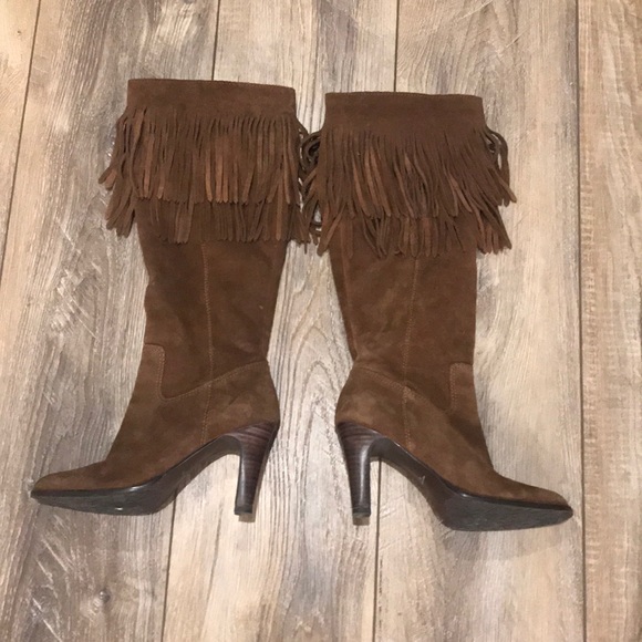 Matisse Shoes - Matisse Suede fringed boots. Size 6M. Classy.